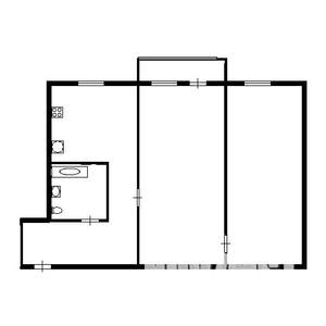 2-к квартира, вторичка, 46м2, 5/5 этаж